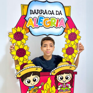 MOLDURA PARA FOTO BARRACA DA ALEGRIA
