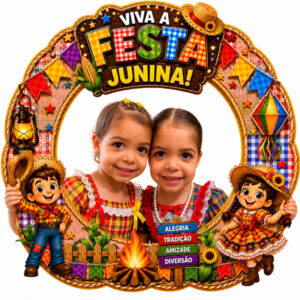 MOLDURA PARA FOTO - VIVA A FESTA JUNINA