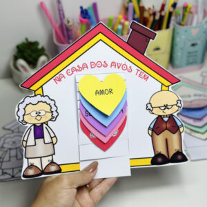 CARTÃO INTERATIVO "NA CASA DOS AVÓS"