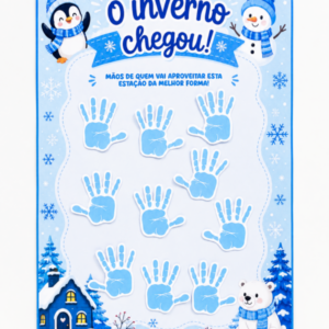 CARTAZ COLABORATIVO INÍCIO DO INVERNO