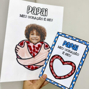 KIT DIA DOS PAIS - MEU CORAÇÃO É SEU