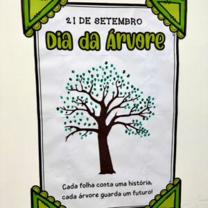 CARTAZ COLABORATIVO DIA DA ÁRVORE