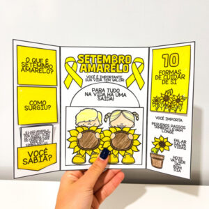 LAPBOOK - SETEMBRO AMARELO