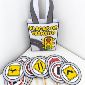 SACOLA PLACAS DE TRÂNSITO